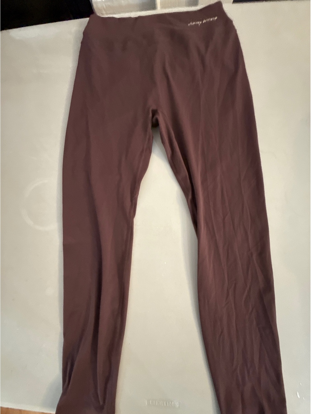 Gymshark Whitney Simmons brown leggings size XL